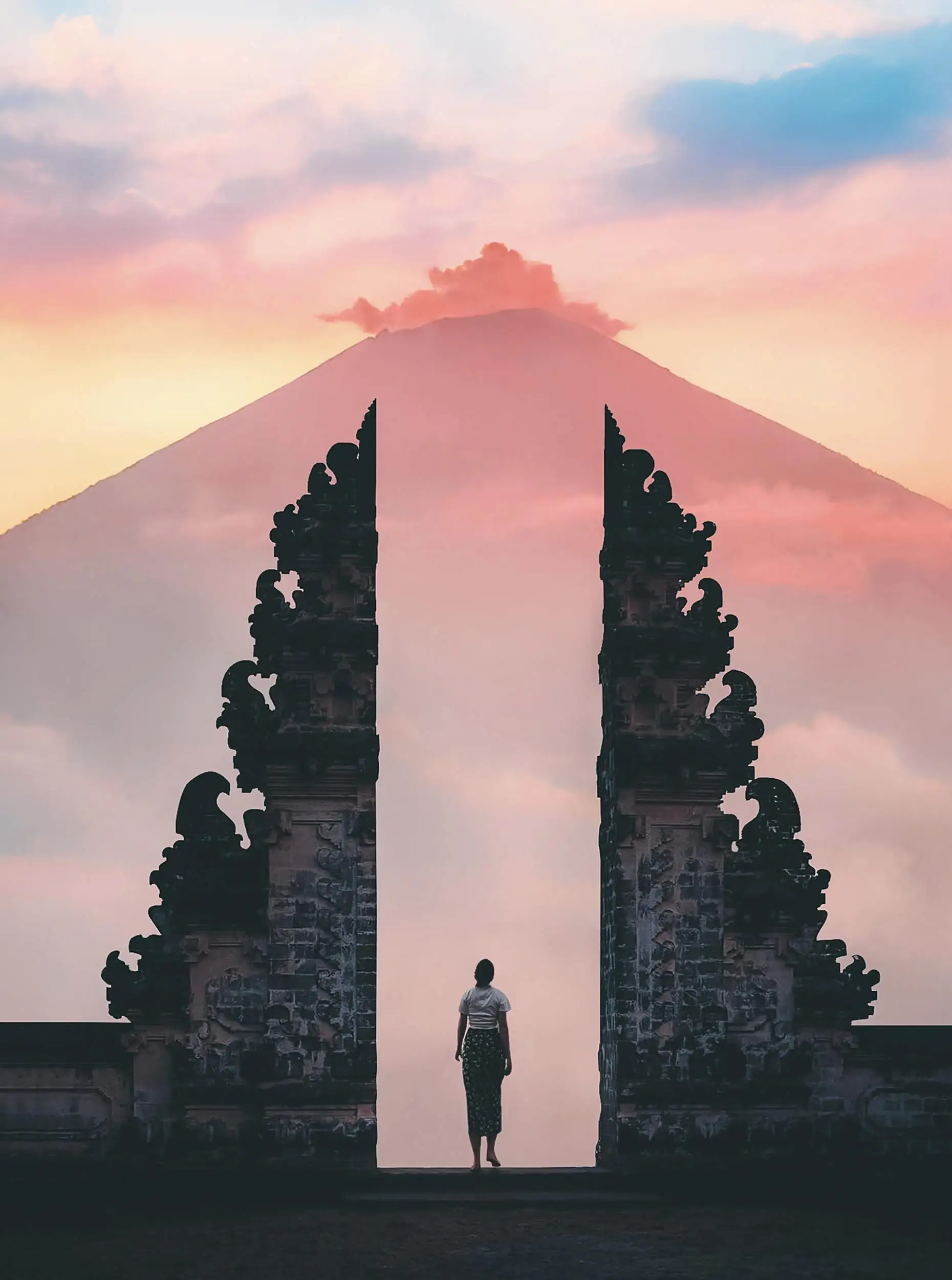Indonesia famous temple