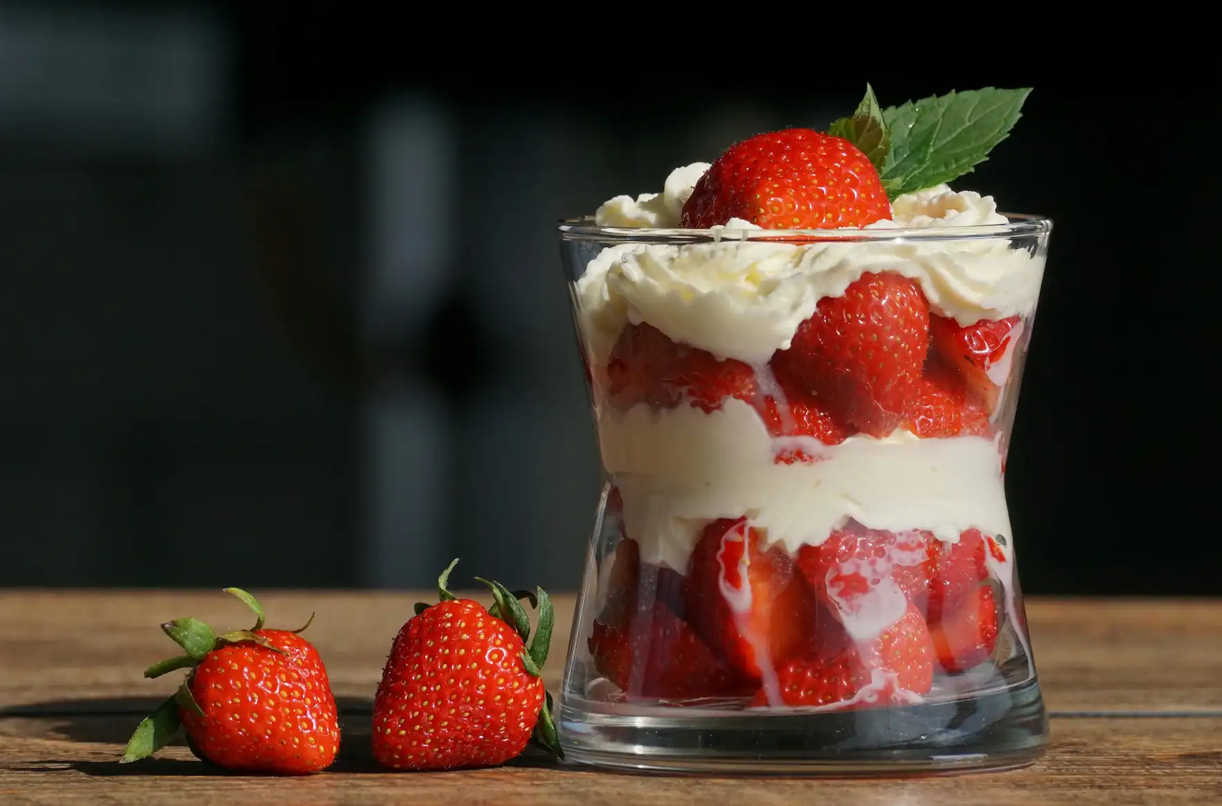 Strawberries and cream